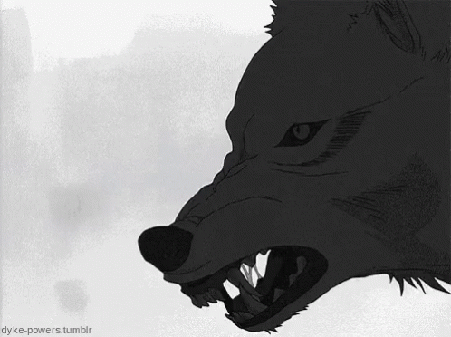howling wolf gif tumblr