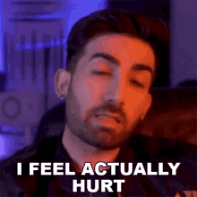 I Feel Actually Hurt Vessbroz GIF - I Feel Actually Hurt Vessbroz Thats Hurtful GIFs