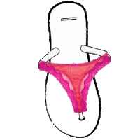 Slip Underwear Sticker - Slip Underwear Megaelod - Discover & Share GIFs