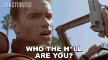 Who The Hell Are You Arnold Schwarzenegger GIF - Who The Hell Are You Arnold Schwarzenegger Jack Slater GIFs