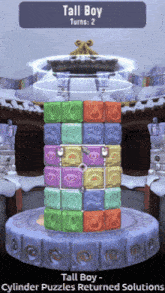 a screenshot of a game that says tall boy