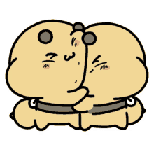 love aminalstickers animal squish hug