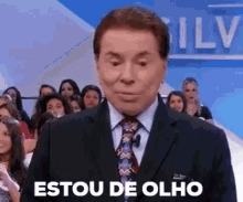 Silvio Santos Abravanel GIF - Silvio Santos Abravanel De Olho GIFs