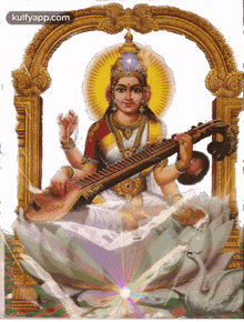 Devi.Gif GIF - Devi Saraswathi Devi Goddess GIFs