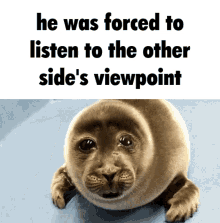 he was forced listen other
