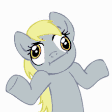 Mlp My Little Pony GIF - Mlp My Little Pony Shrug GIFs