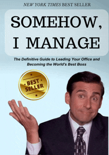 a book titled somehow i manage has a picture of a man on the cover