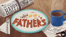 Happy Fathers Day Breakfast GIF - Happy Fathers Day Fathers Day Breakfast GIFs