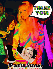 Paris Hilton Thank You GIF - Paris Hilton Thank You Thank You So Much GIFs