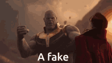 Thanos Marvel GIF - Thanos Marvel A Fake GIFs