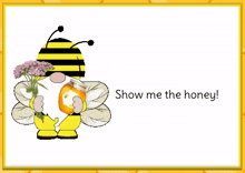 Bumble Bee Gnome GIF - Bumble Bee Gnome GIFs