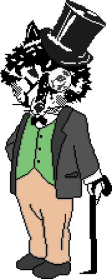 pixel art permanent comedy comic wolf wolves