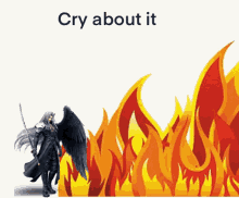 Sephiroth Cry About It GIF - Sephiroth Cry About It GIFs