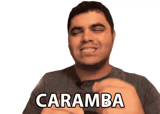 Caramba Damn Sticker - Caramba Damn Damn It - Discover & Share GIFs