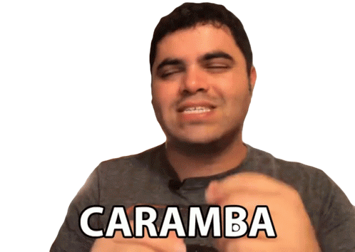 Caramba Damn Sticker - Caramba Damn Damn It Stickers