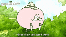 Good Show Jolly Good Show Pops GIF - Good Show Jolly Good Show Pops Regular Show GIFs