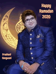Happy Ramadan Prashant Gangwani GIF - Happy Ramadan Prashant Gangwani Greet GIFs