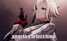 angela x arlecchino is the name of the anime character shown