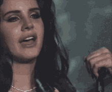 Lana Del Rey Teary GIF - Lana Del Rey Teary Cry GIFs
