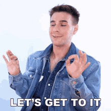 Lets Get To It Brad Mondo GIF - Lets Get To It Brad Mondo Lets Get Started GIFs