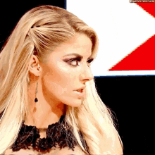 a close up of a woman 's face with the hashtag #thenextbigthing visible
