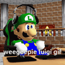 Luigi Weegeepie GIF - Luigi Weegeepie GIFs