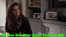Station19 Carina Deluca GIF - Station19 Carina Deluca No One Has Ever Done That For Me GIFs