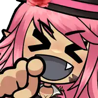 Labandidarosa Laugh Sticker