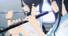 Anime Oboe GIF - Anime Oboe Flute GIFs