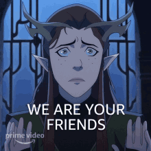 We Are Your Friends Keyleth GIF - We Are Your Friends Keyleth The Legend Of Vox Machina GIFs