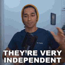 Theyre Very Independent Wil Dasovich GIF - Theyre Very Independent Wil Dasovich Wil Dasovich Superhuman GIFs