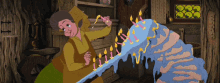 Blow Out The Candles GIF - Sleeping Beauty Cake GIFs