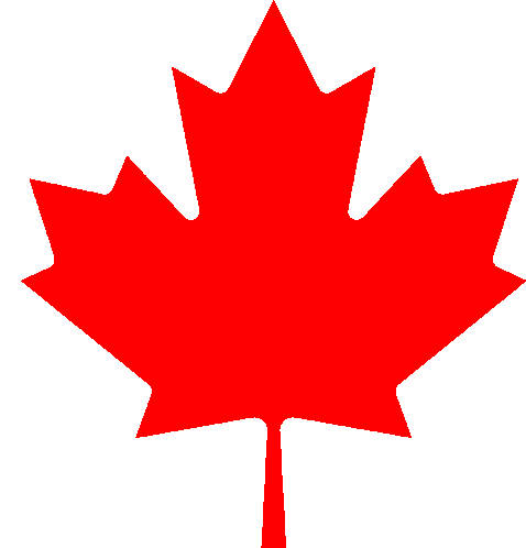 Maple Leaf Canada Sticker - Maple Leaf Canada Canada Flag Stickers