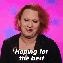 Hoping For The Best Jinkx Monsoon GIF - Hoping For The Best Jinkx Monsoon Rupauls Drag Race All Stars GIFs