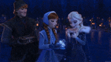 Making A Olaf Star Olaf'S Frozen Adventure GIF - Making A Olaf Star Olaf'S Frozen Adventure Singing GIFs