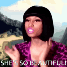 Nicki Minaj Beautiful GIF - Nicki Minaj Beautiful Reaction GIFs