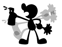 Game And Watch Smash Bros GIF - Game And Watch Smash Bros Mr Game And Watch GIFs
