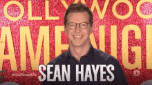 Sean Hayes Hollywood Game Night GIF - Sean Hayes Hollywood Game Night Red Nose Day GIFs