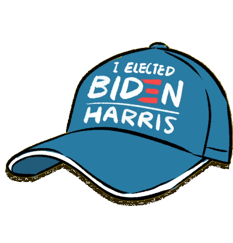 I Elected Biden Harris Baseball Hat Sticker - I Elected Biden Harris Biden Harris Baseball Hat Stickers
