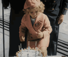 shirley temple birthday cake counting candles 7th birthday seven years old