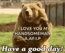 Have A Good Day I Love You My Handsome Man GIF - Have A Good Day I Love You My Handsome Man Aafip GIFs