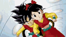 Goku Chichi GIF - Goku Chichi Fight GIFs