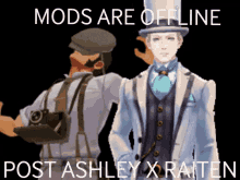 Raiten Menimemo Ashley Graydon GIF - Raiten Menimemo Ashley Graydon Mods Are Offline Post Ashley X Raiten GIFs