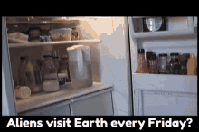Aliens Visit Earth Every Friday Sbs GIF - Aliens Visit Earth Every Friday Sbs Surprised Brain Syndrome GIFs