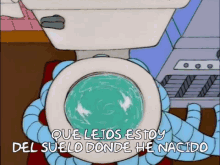 Homer Toilet GIF - Homer Toilet The Simpons GIFs