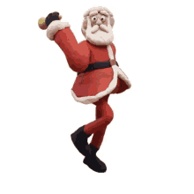 Santa Dance GIF - Santa Dance Merry Christmas GIFs