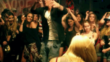 partying justin bieber dancing jumping hyped