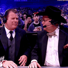 Jerry The King Lawler Jim Ross GIF - Jerry The King Lawler Jim Ross Commentary GIFs