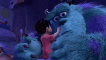 Monster And Co Pixar GIF - Monster And Co Pixar Hug GIFs