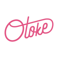 a logo for a company called otoke in purple